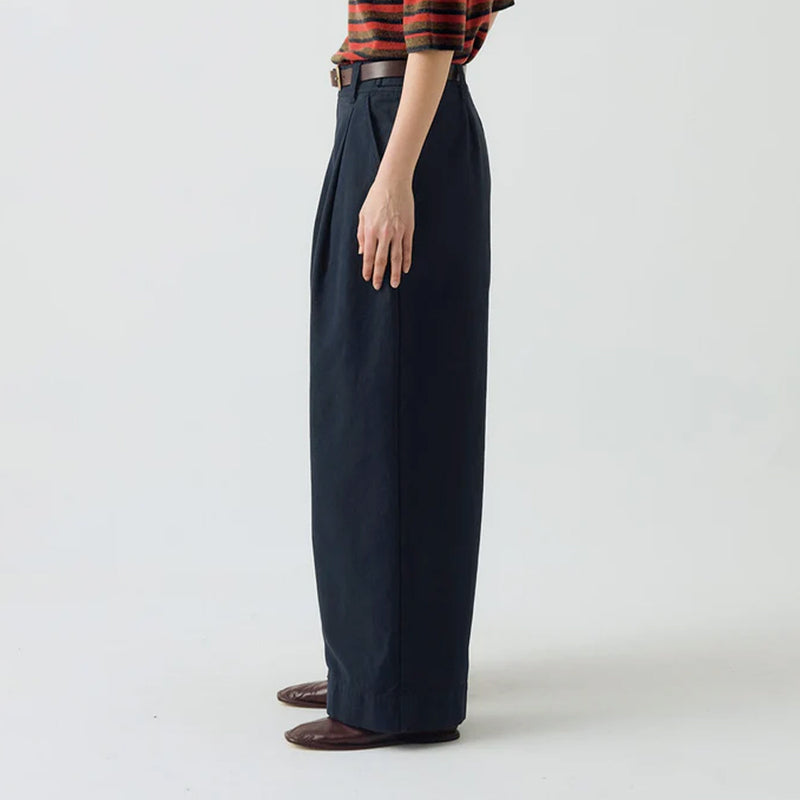 Toast - Pantalon à Plis - Marine