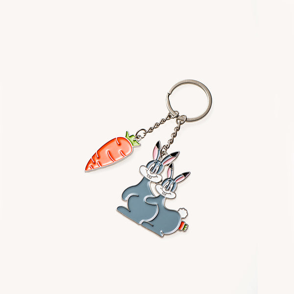Carne Bollente - Porte clé Carrot Affair - Multicolore