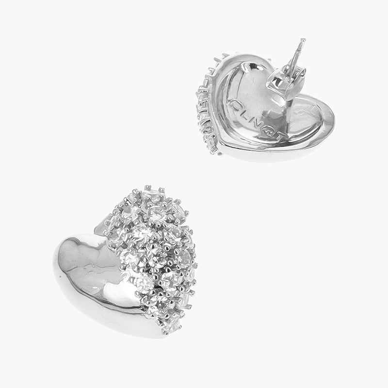 Justine Clenquet - Boucles d'oreilles Siam - Palladium