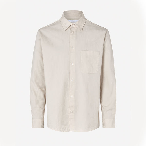 Samsoe Samsoe - Chemise Sadamon J - Silver Birch