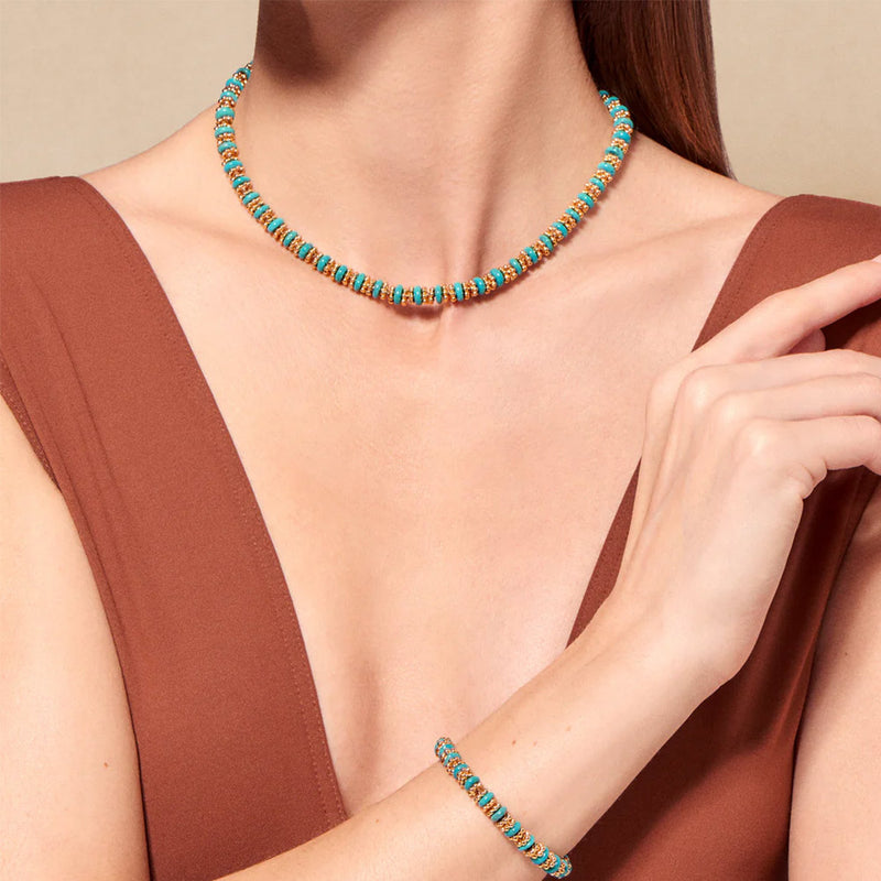 Tityaravy - Collier Seda - Turquoise