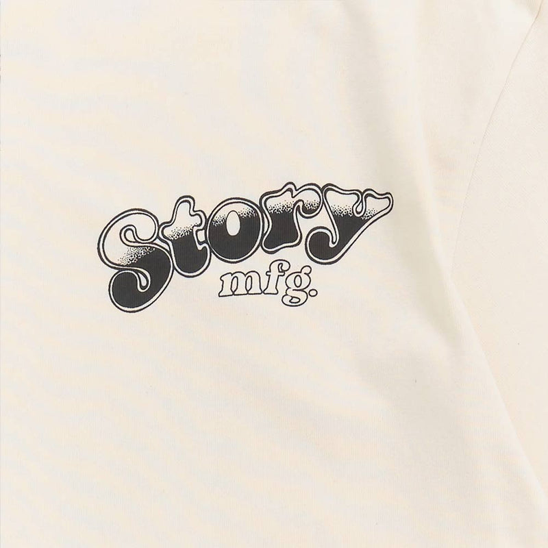 Story MFG - T-shirt Grateful SS -  Ecru