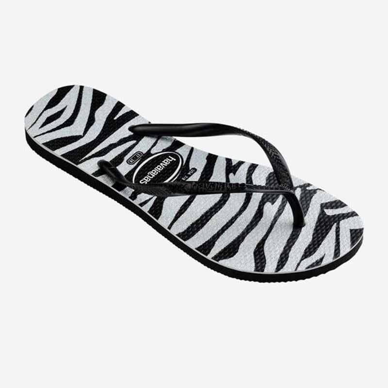 Havaianas - Slim Animals Glitter - Noir