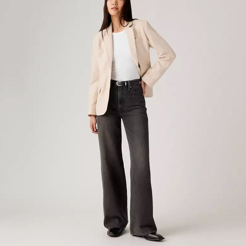 Levi's - Jeans Ribcage Wide Leg - Noir