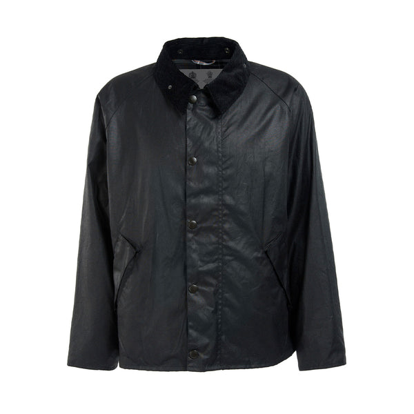 Barbour - Veste Os Transport Wax - Noir