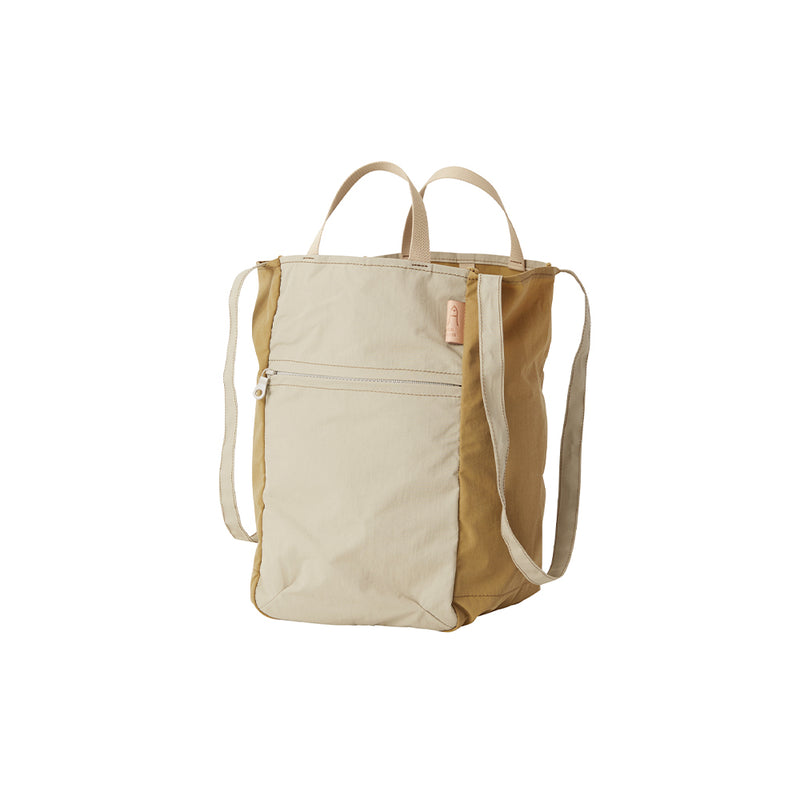 Amiacalva - Tote bag zippé M - Beige