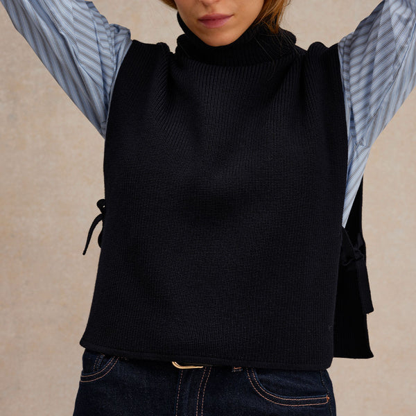 Le Minor - Plastron - Marine