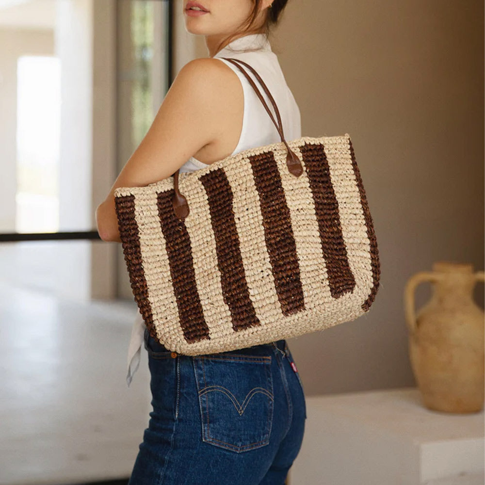 Bembien - Franci Bag - Brown Stripes