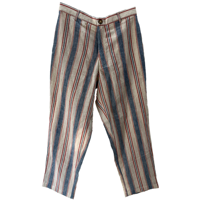 Harago - Pantalon Ticking Rayures - Multicolore