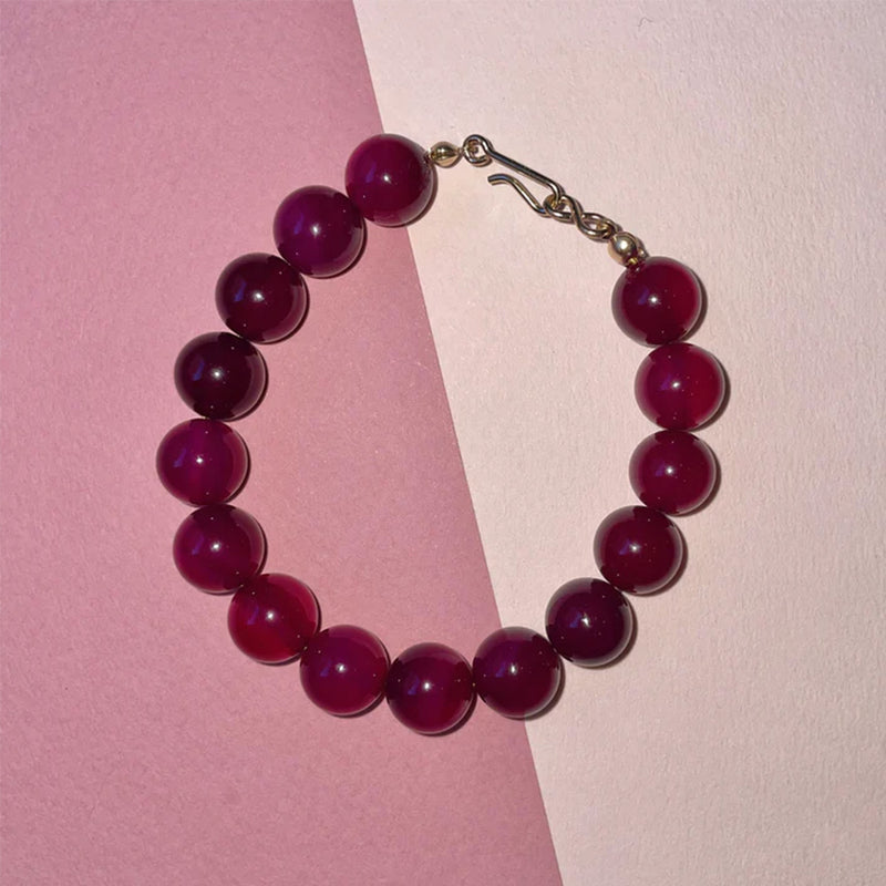 Project Bon - Bracelet Bordeaux - Rouge