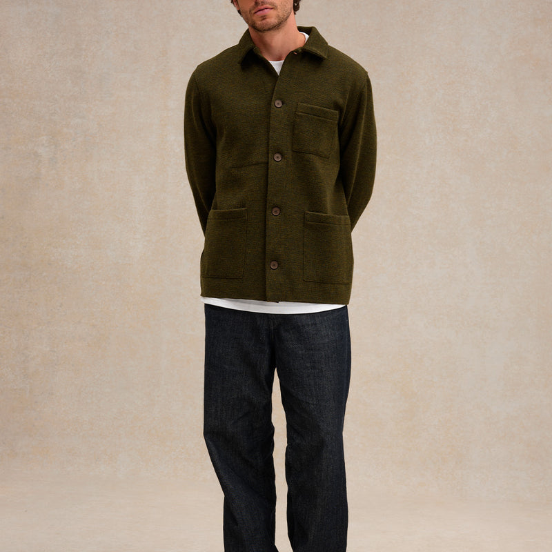 Le Minor - Veste de Travail - Olive