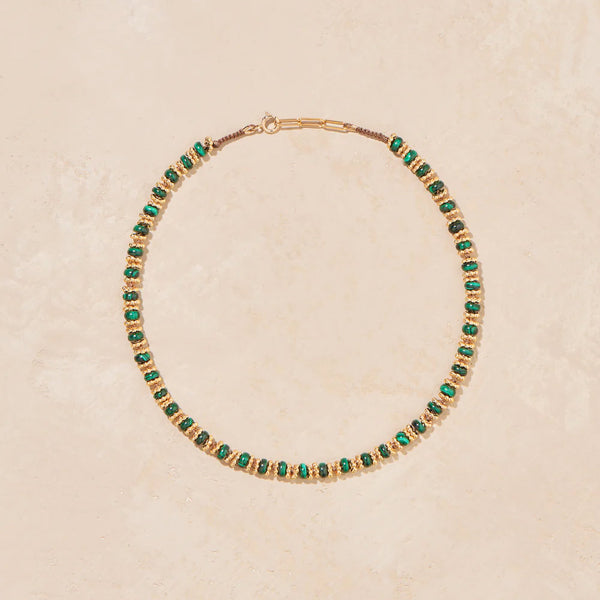 Tityaravy - Collier Seda - Malachite