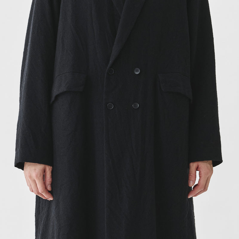 Pas de Calais - Manteau Long - Noir