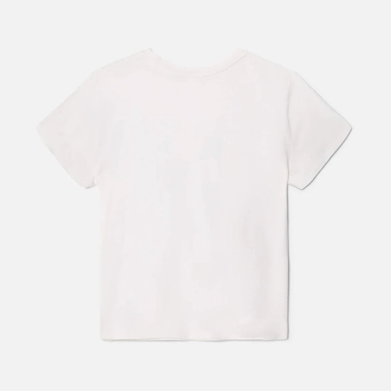 RE/DONE -T-Shirt Snoopy Hard Work - Blanc