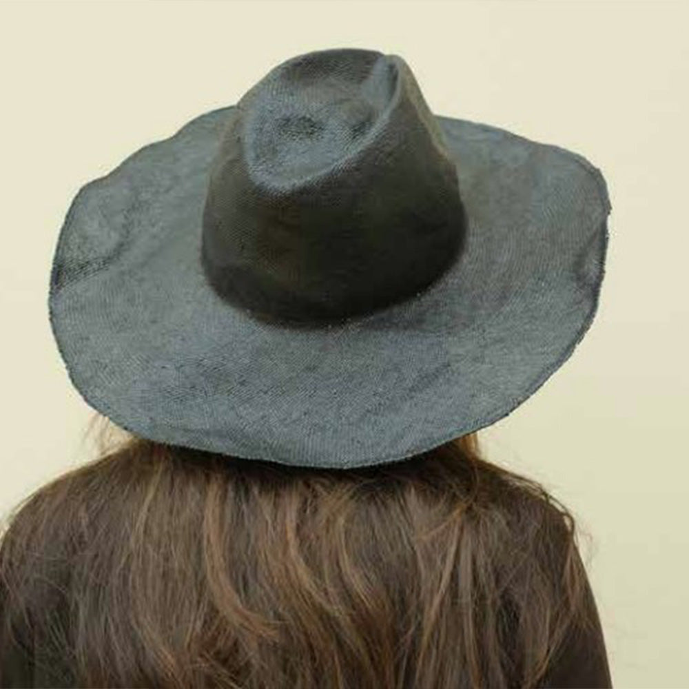 Reinhard Plank - Boncia Raw Hat - Black – Merci Paris