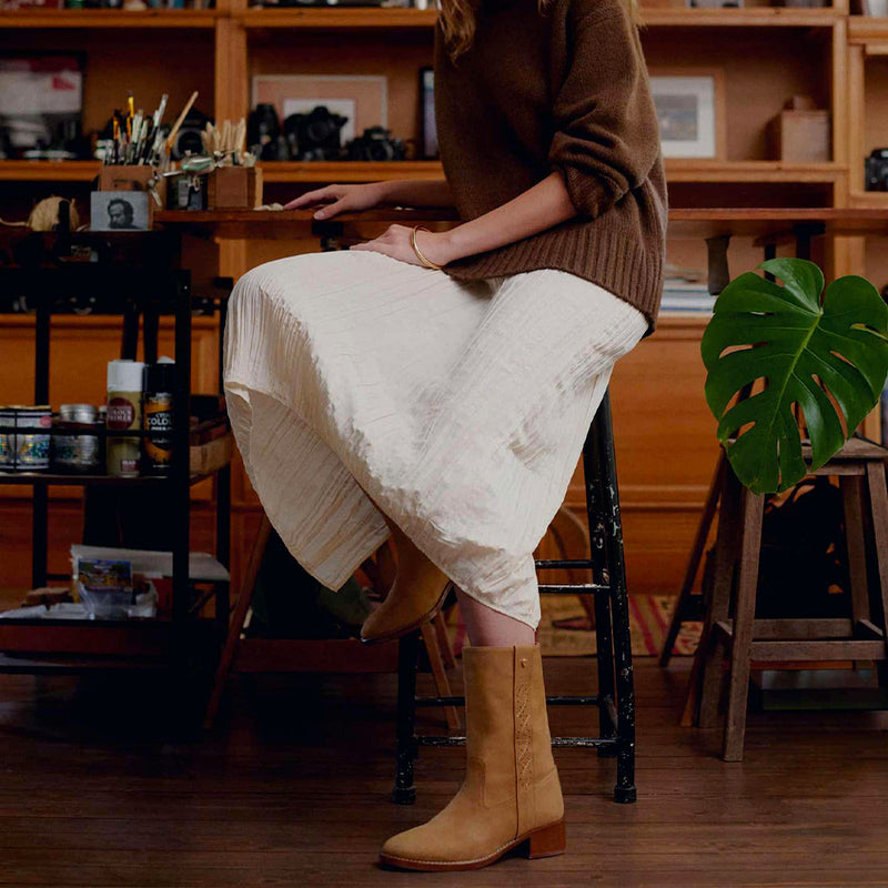 Socque - Bottes Dune - Camel