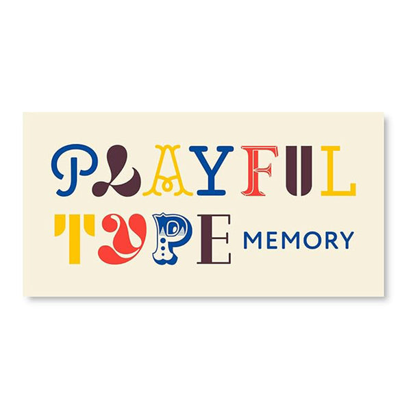 Jeux - Playful Type Memory