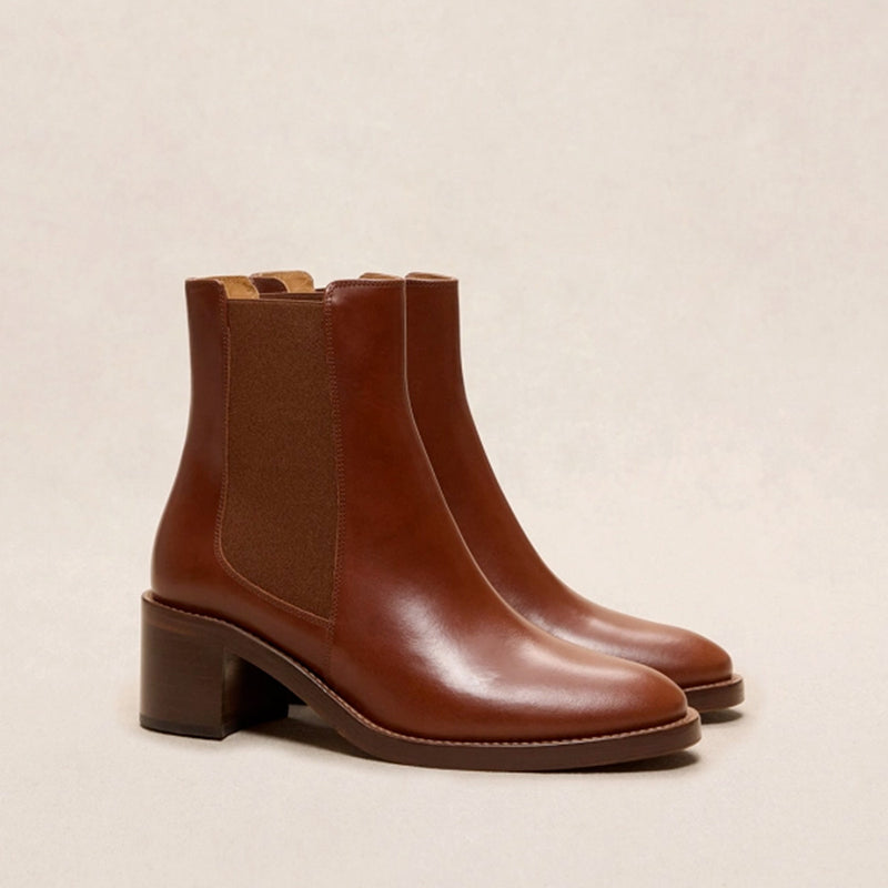 Rivecour - Bottines n°289 - Cognac