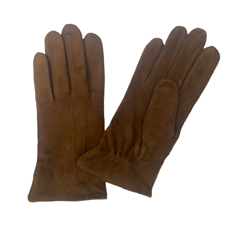 Milona - Gants Agneau Suède - Tabac