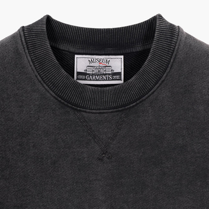 Museum Garments - Sweat Athlétique - Noir Délavé