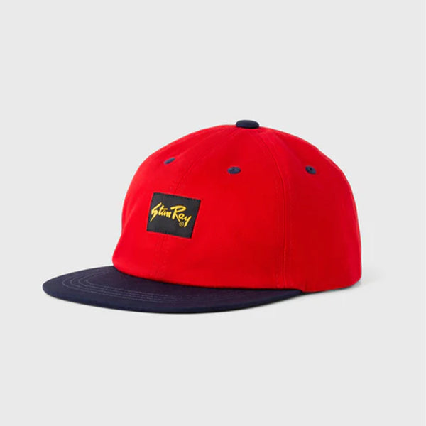 Stan Ray - Casquette baseball - Rouge / Noir