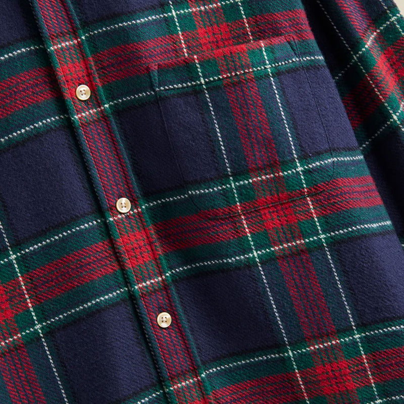 Portuguese Flannel - Chemise Faru - Bleu