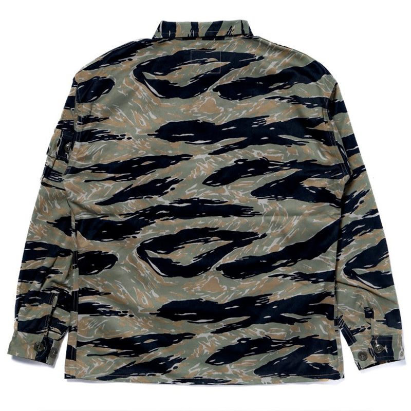 The real McCoys - Veste Tiger Camouflage - Vert
