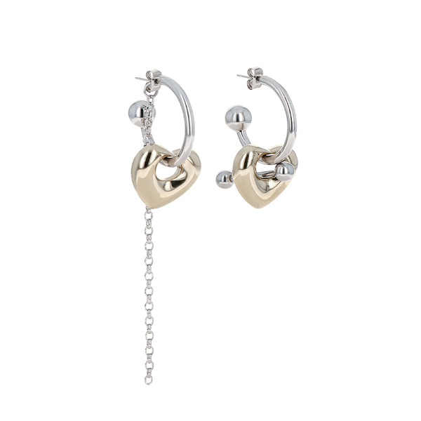 Justine Clenquet - Boucles d'oreilles Liu - Palladium