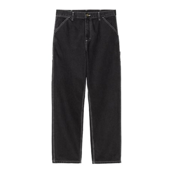 Carhartt WIP - Pantalon Signle Knee - Black Stone Washed