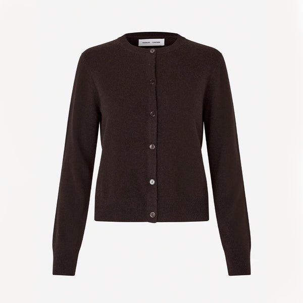 Samsoe Samsoe - Cardigan Saboston - Black Coffee