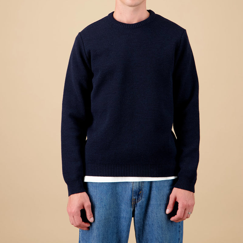 Nitto Knitwear - Pull Youri - Marine