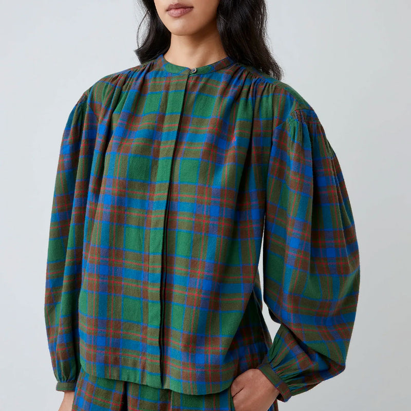 Moismont - Blouse Emma N°809 - Bleu Royal