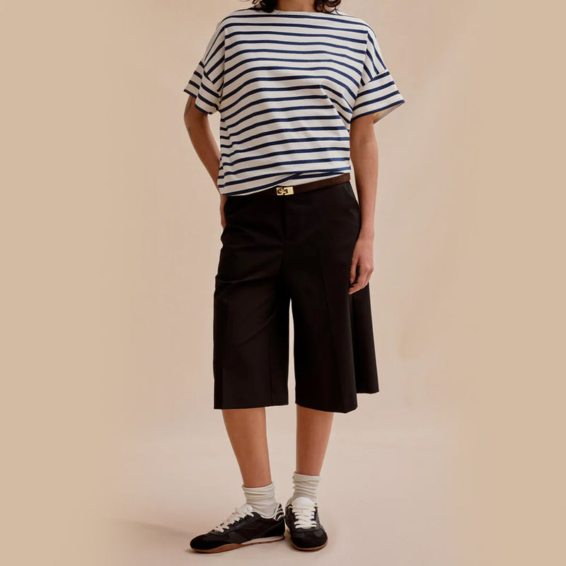 Le Minor - Marinière Jim Oversize - Ecru & marine
