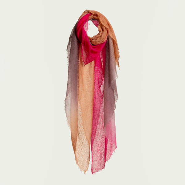 Mirror in the sky - Foulard St Tropez - Rose