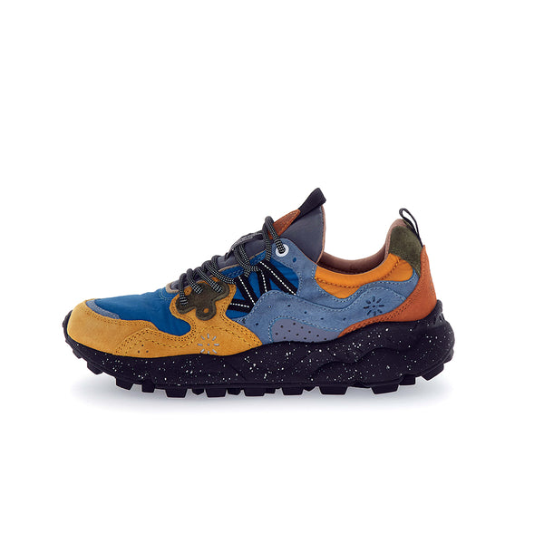 Flower Mountain - Baskets Yamano3 Uni Suede Nylon - Gris pétrole