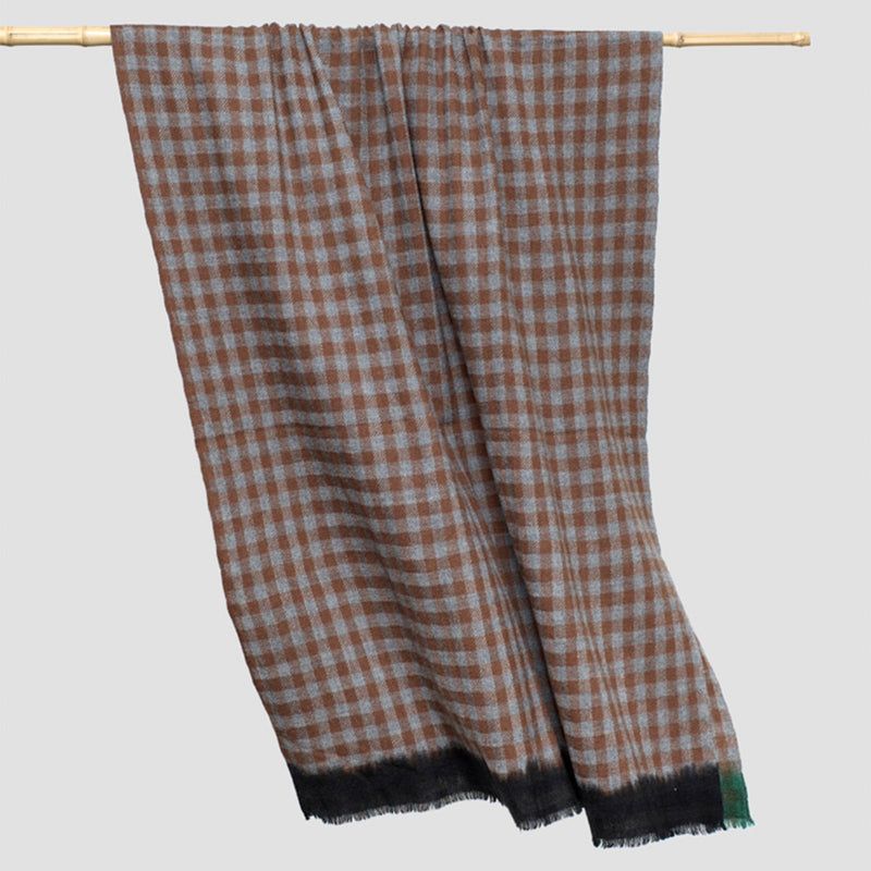 Lovat & Green - Echarpe Beatles - Marron