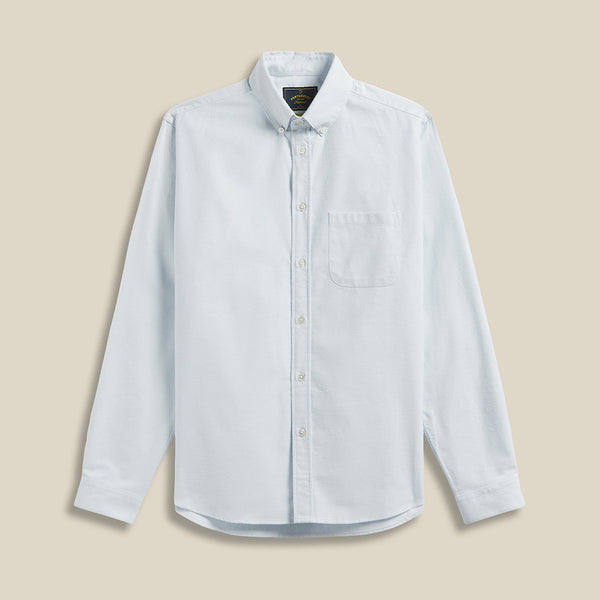 Portuguese Flannel - Chemise Brushed Oxford - Bleu clair