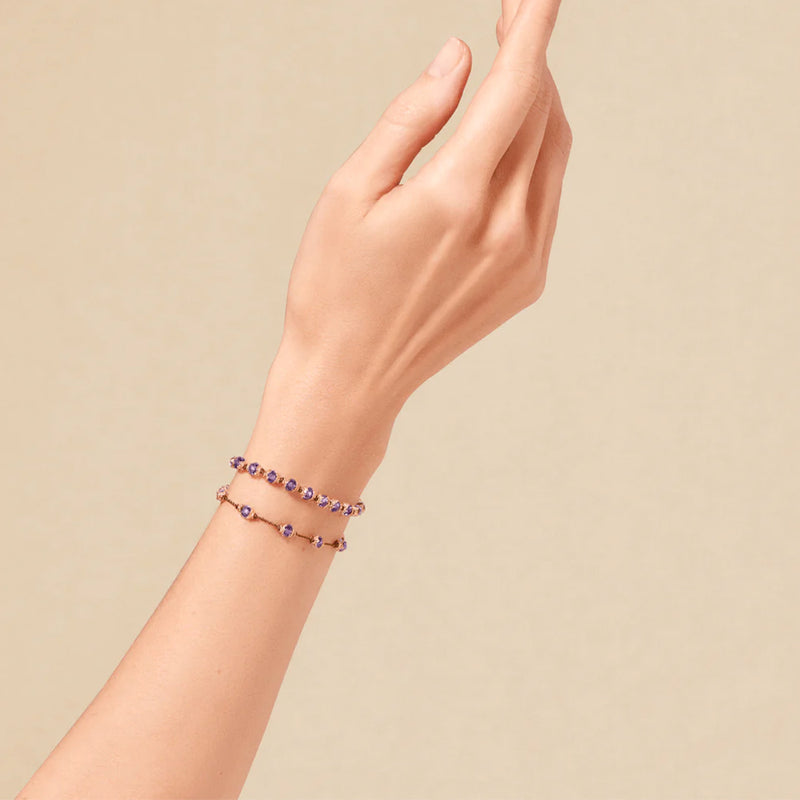 Tityaravy - Bracelet Peony - Améthyste