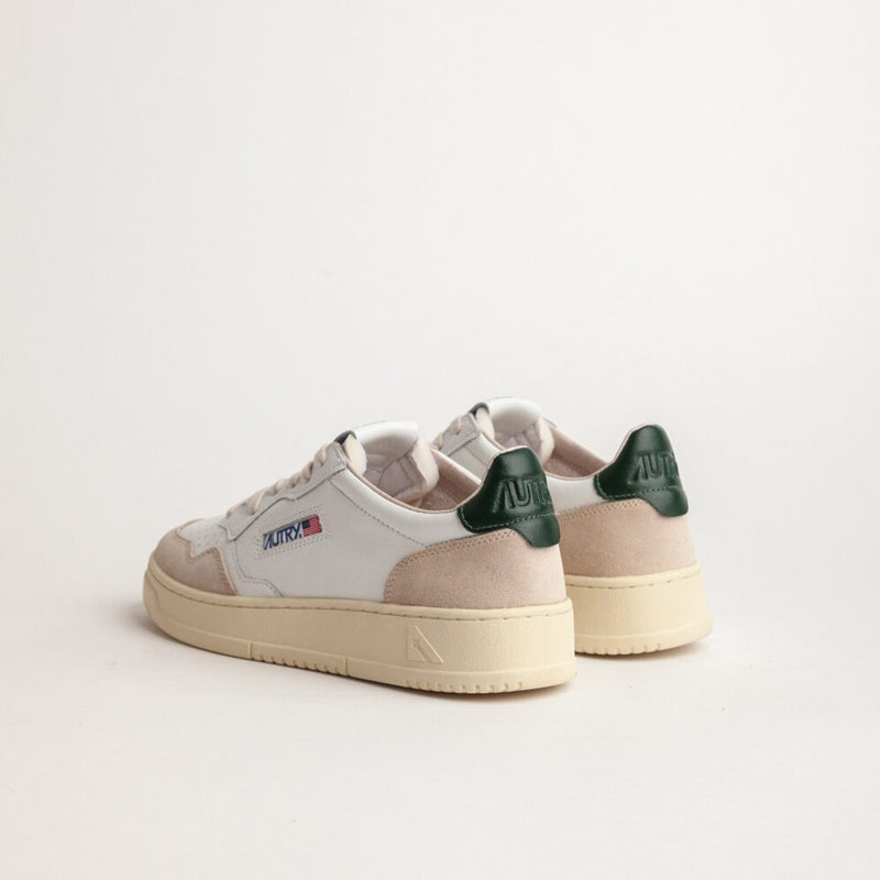 Autry - Baskets Medalist Low - Kaki & Beige