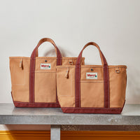 Merci - Cabas Candide en canvas - Marron