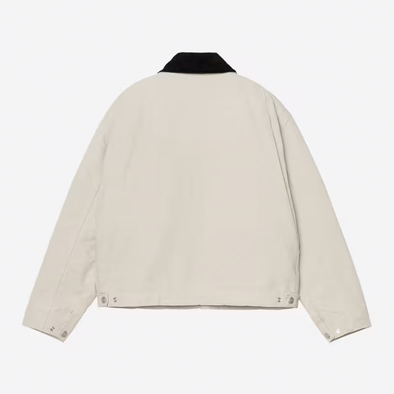Carhartt WIP - Veste OG Detroit - Fleur De Sel / Black, Stone canvas