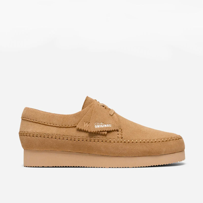 Clarks - Derbies Weaver 2604 - Maple Suede – Merci Paris