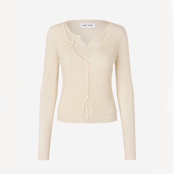 Samsoe Samsoe - Cardigan Sajose - Clear Cream