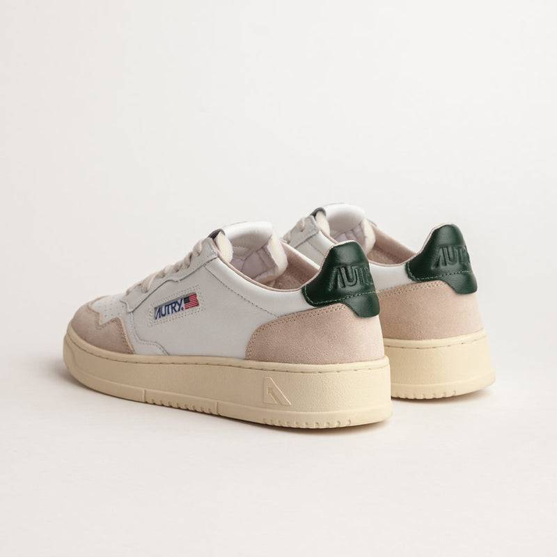 Autry - Baskets Medalist Low - Vert & Beige