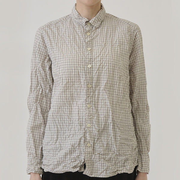 Pas de Calais - Chemise Carreaux - Blanc Off