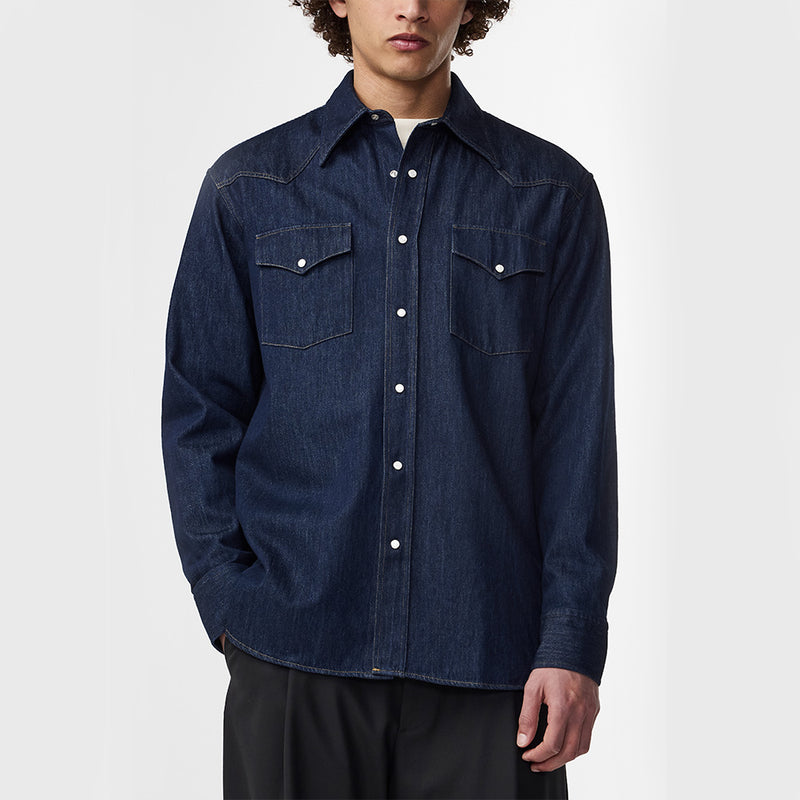 NN07 - Chemise Ricky - Denim Foncé