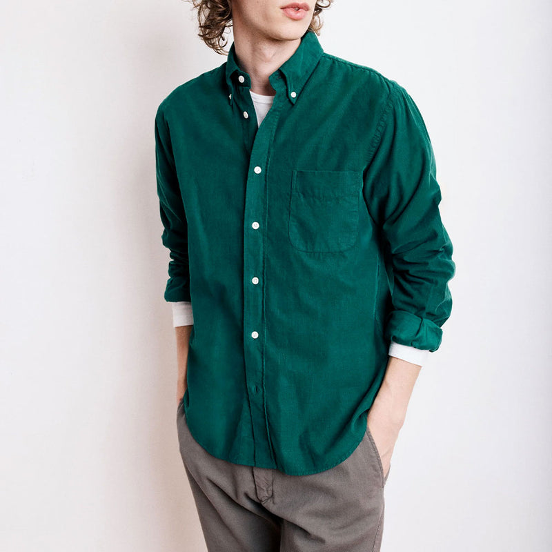 Hartford - Chemise Pitt Pat - Emeraude