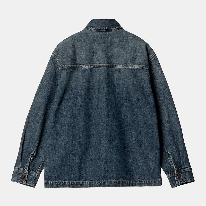 Carhartt WIP - Veste Chemise W' Lovilia - Bleu