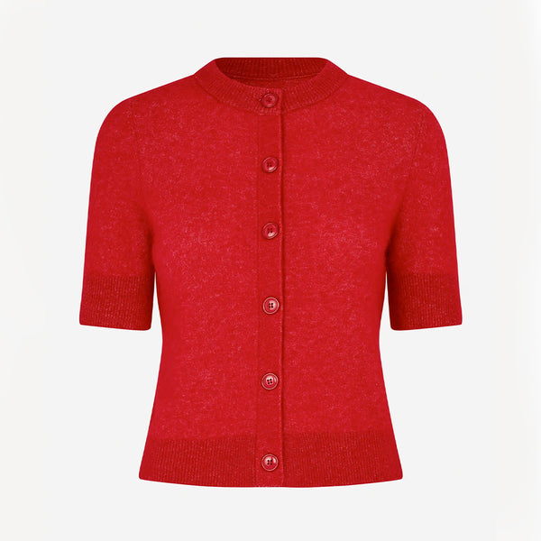 Samsoe Samsoe - Cardigan Sanoura - Haute Red