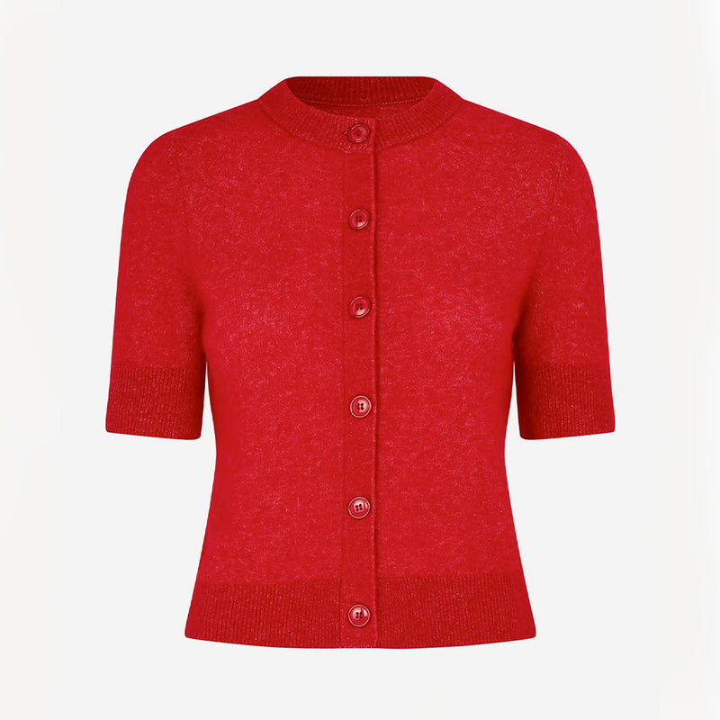 Samsoe Samsoe - Cardigan Sanoura - Haute Red